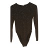 Body paillettes en strass