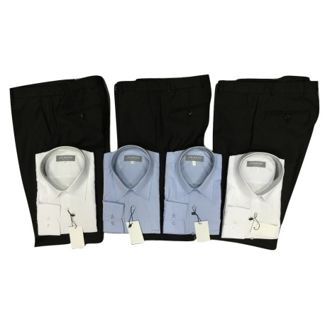 Pack HOMME de 4 chemises et 3 pantalons
