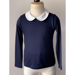 T-SHIRT COL CLAUDINE